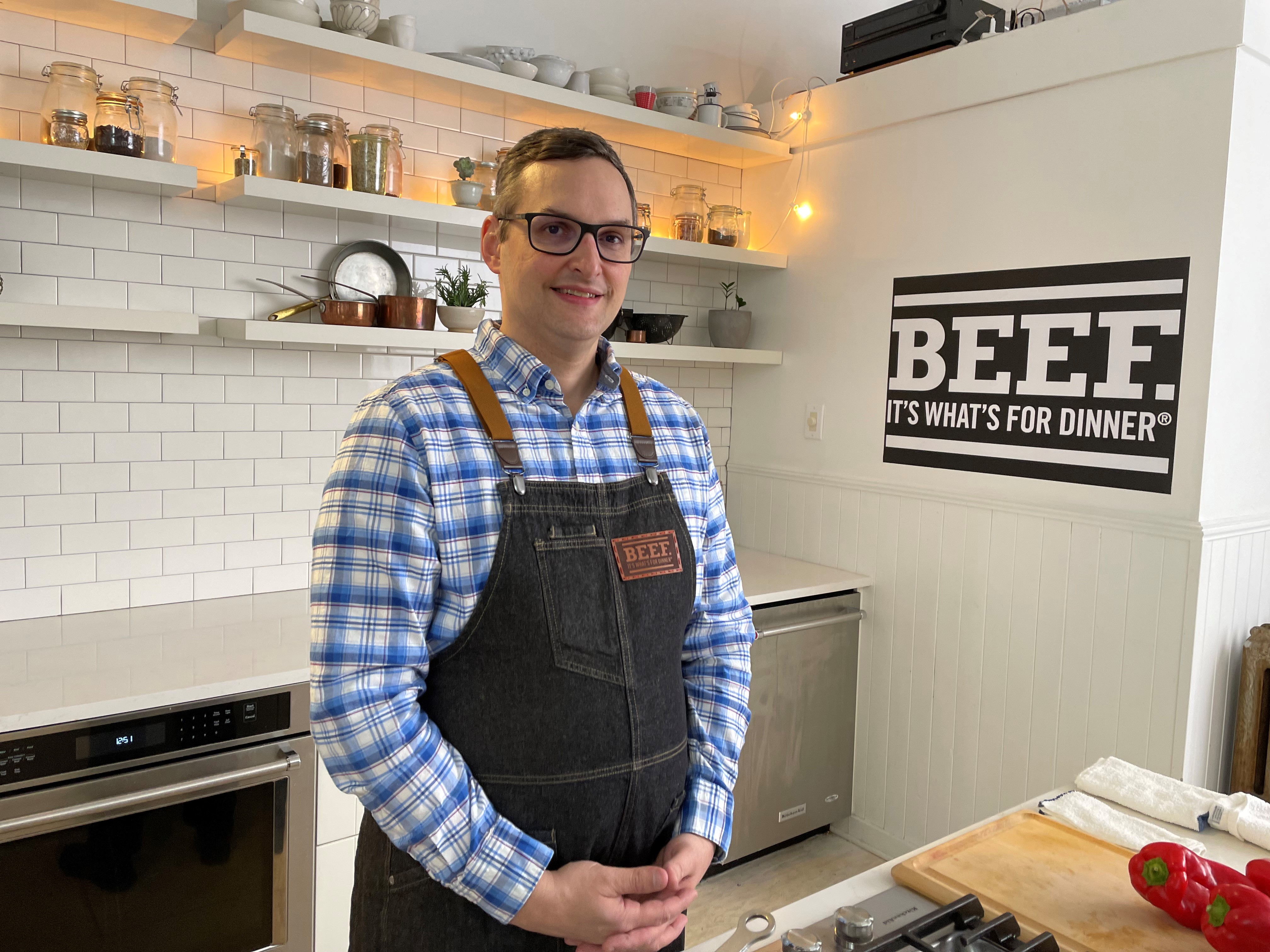 Fire Roasted Peppers with Braised Oxtail