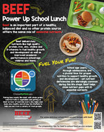 School Lunch Nutrition Infographic