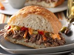 Spicy Braised Brisket Sandwiches